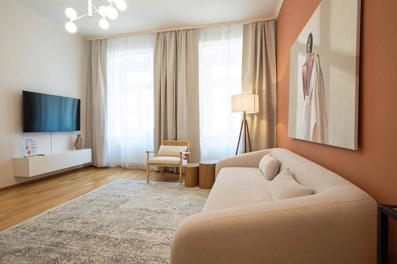 Bright 3-Room Apartment With A King-Size Bed 维也纳 外观 照片