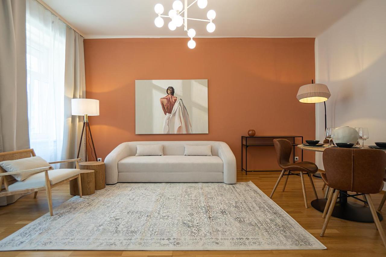 Bright 3-Room Apartment With A King-Size Bed 维也纳 外观 照片