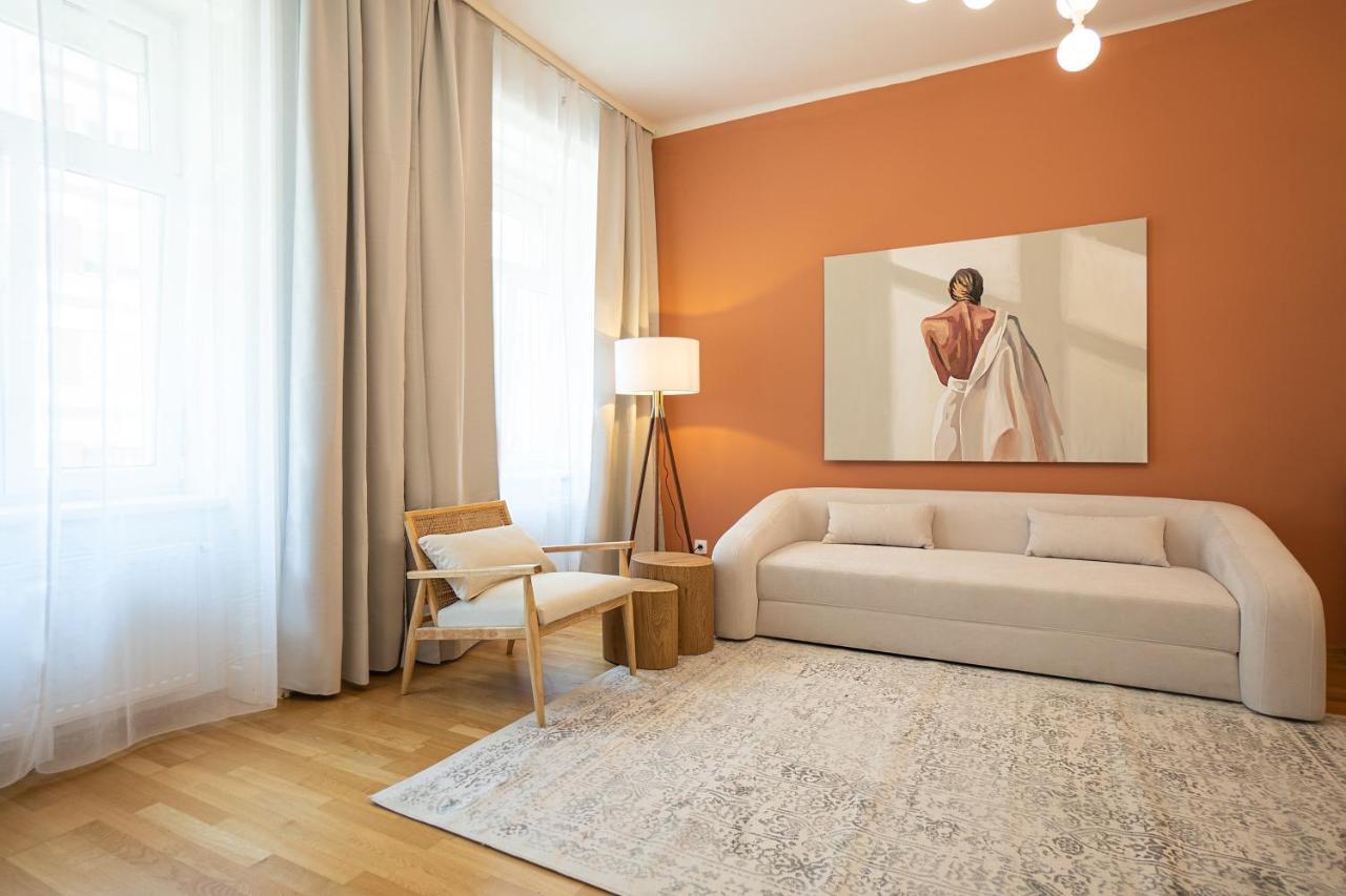 Bright 3-Room Apartment With A King-Size Bed 维也纳 外观 照片