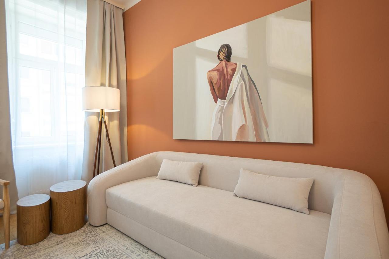 Bright 3-Room Apartment With A King-Size Bed 维也纳 外观 照片