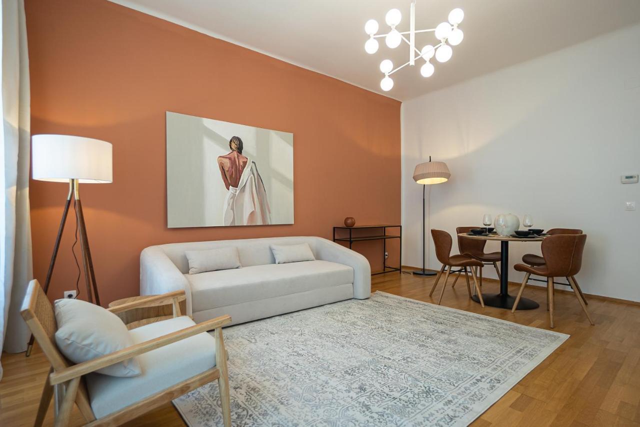 Bright 3-Room Apartment With A King-Size Bed 维也纳 外观 照片