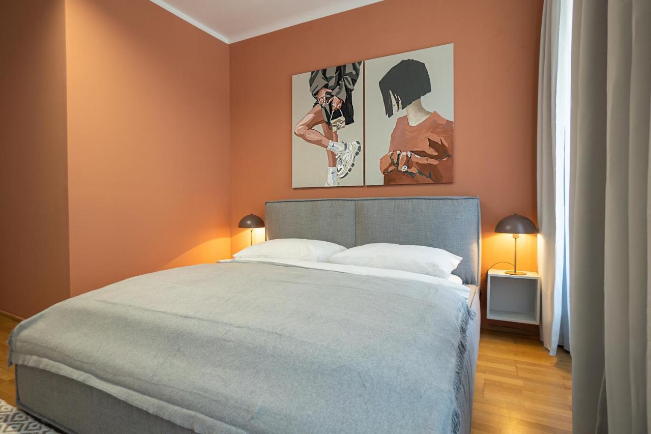Bright 3-Room Apartment With A King-Size Bed 维也纳 外观 照片