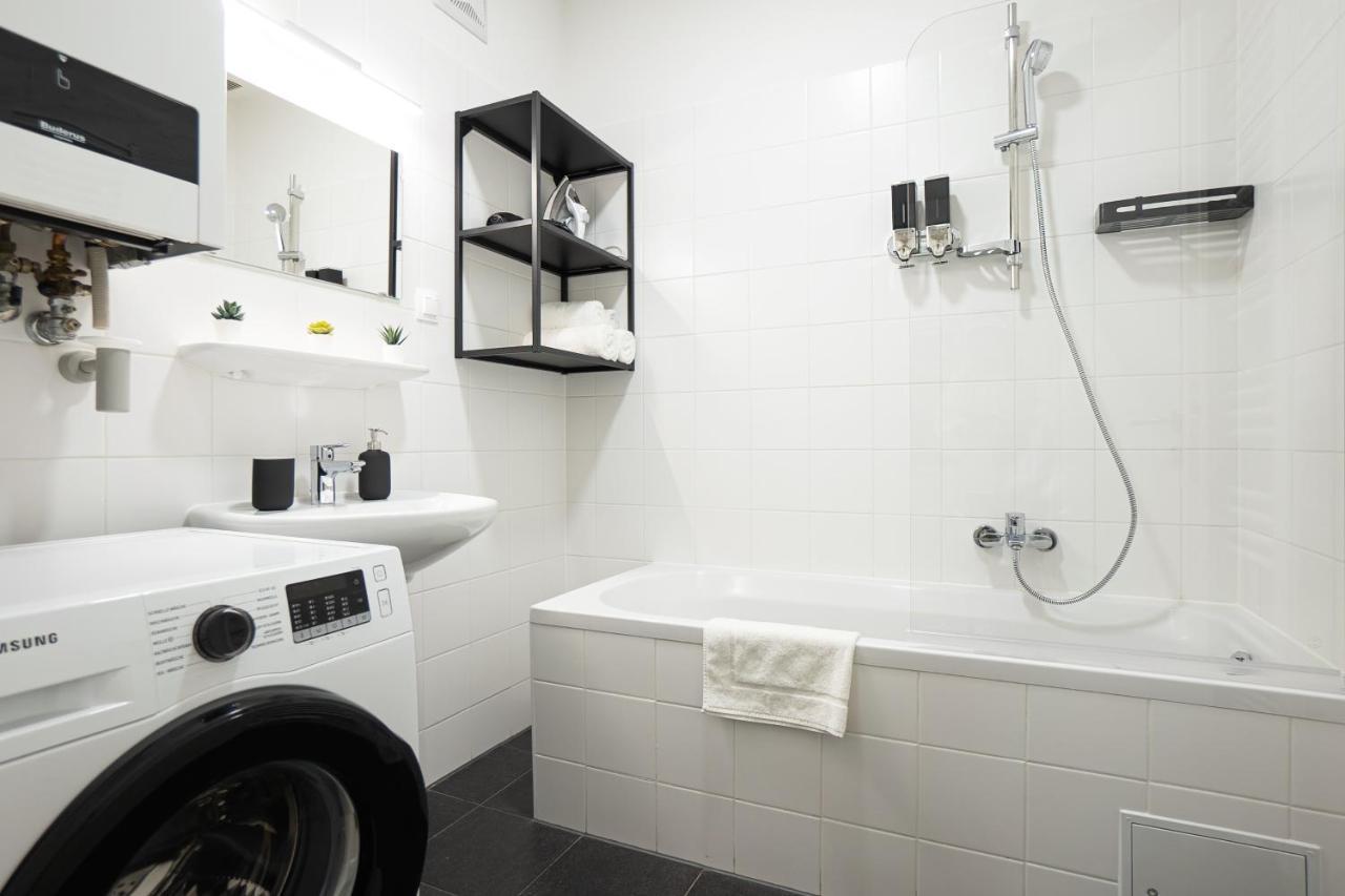 Bright 3-Room Apartment With A King-Size Bed 维也纳 外观 照片