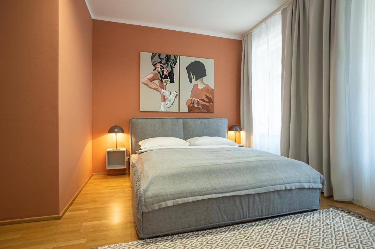 Bright 3-Room Apartment With A King-Size Bed 维也纳 外观 照片